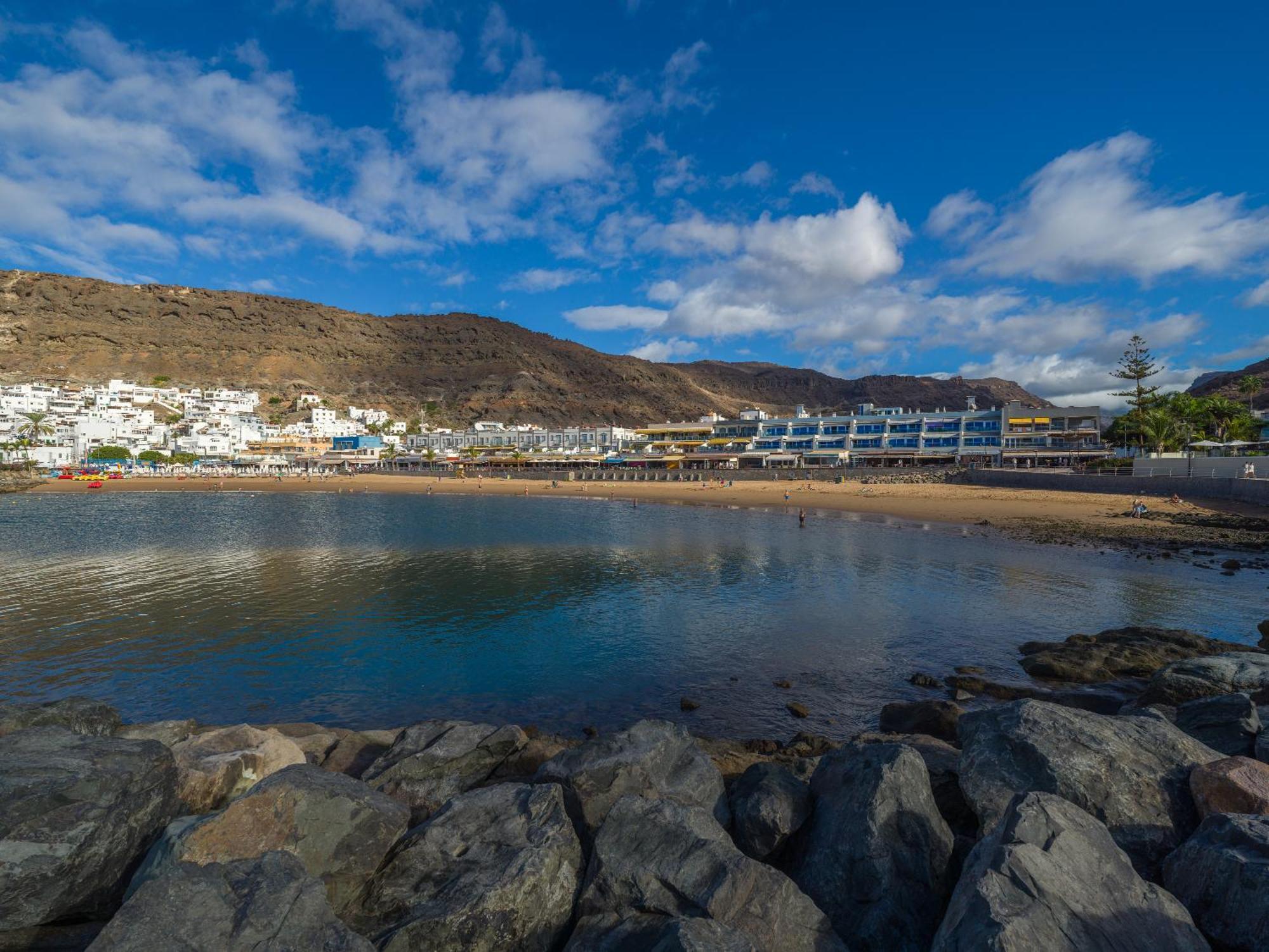 Amarre Fuente Lägenhet Puerto De Mogan Exteriör bild