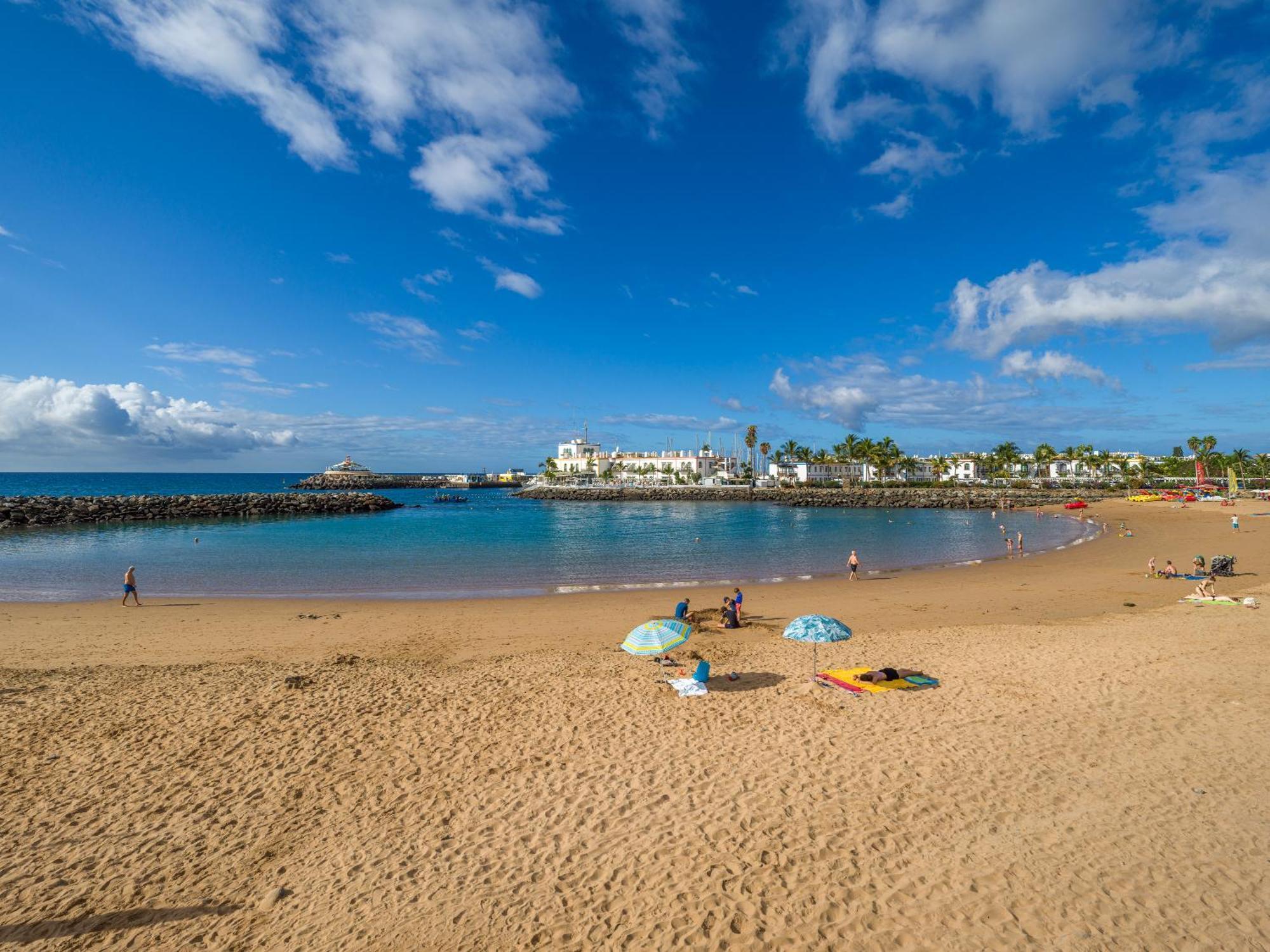 Amarre Fuente Lägenhet Puerto De Mogan Exteriör bild