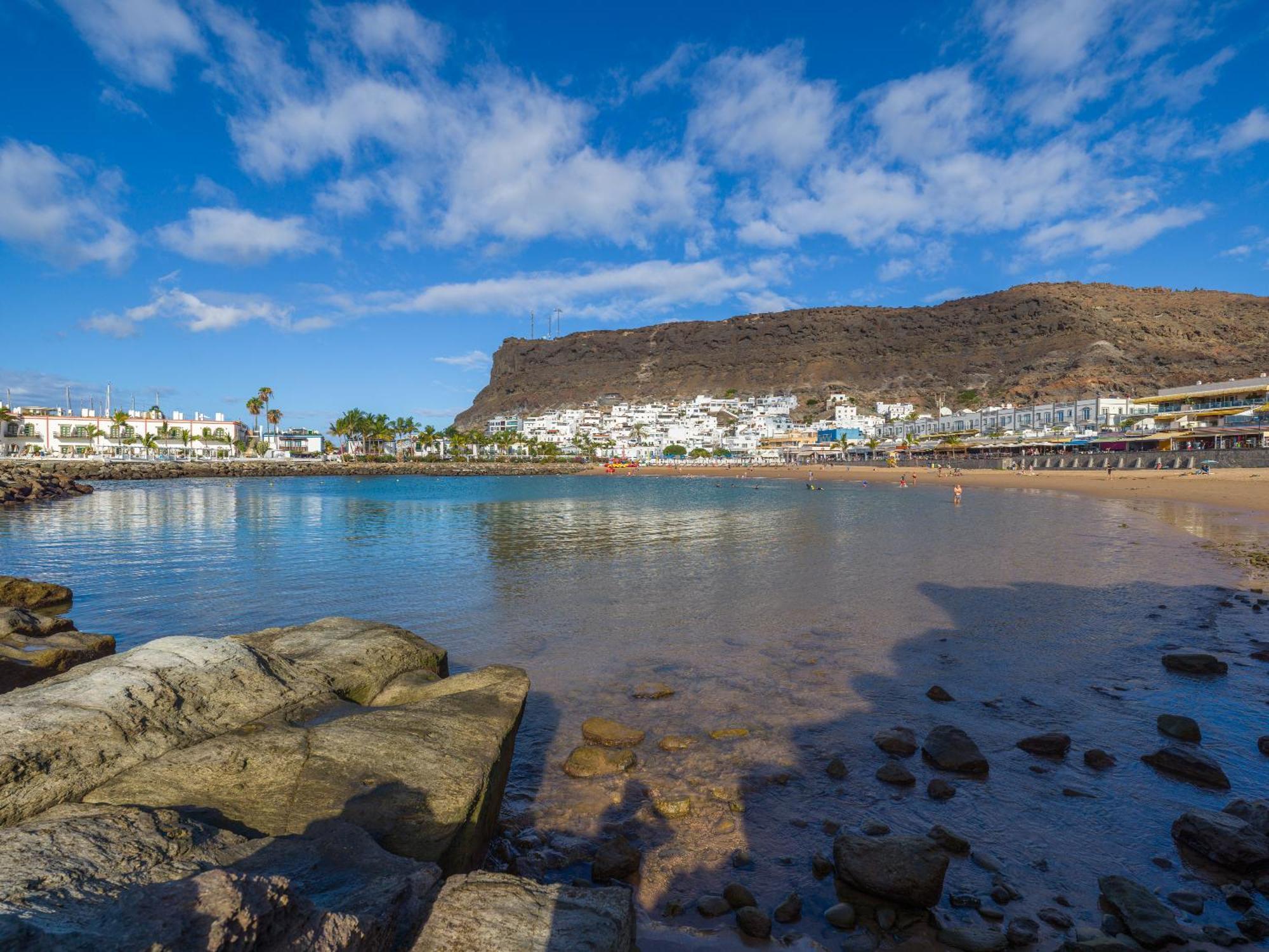 Amarre Fuente Lägenhet Puerto De Mogan Exteriör bild