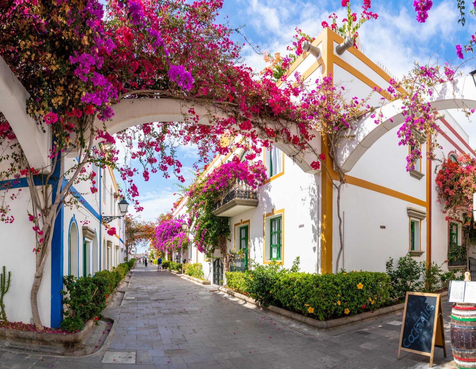 Amarre Fuente Lägenhet Puerto De Mogan Exteriör bild